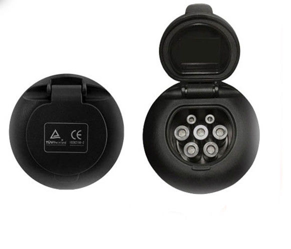 0.5m Ohm Type 2 Inlet EV Charging Socket Type 2 IEC 62196-2
